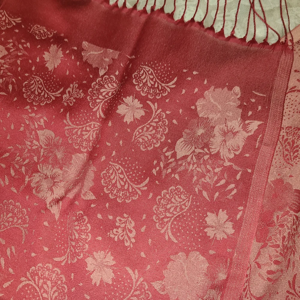 Women's Floral Scarf - Pink